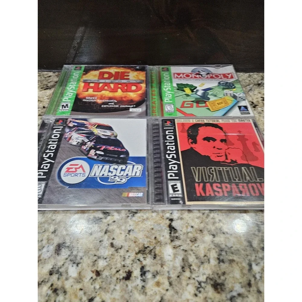 Lot of 4 Sony PlayStation 1 PS1 Games Die Hard Virtual Kasporav